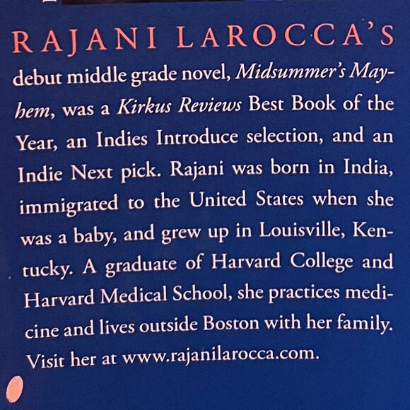 Red, White, and Whole by Rajani LaRocca ~ Novel in Verse ~ Middle Grade Book - Picture 8 of 8